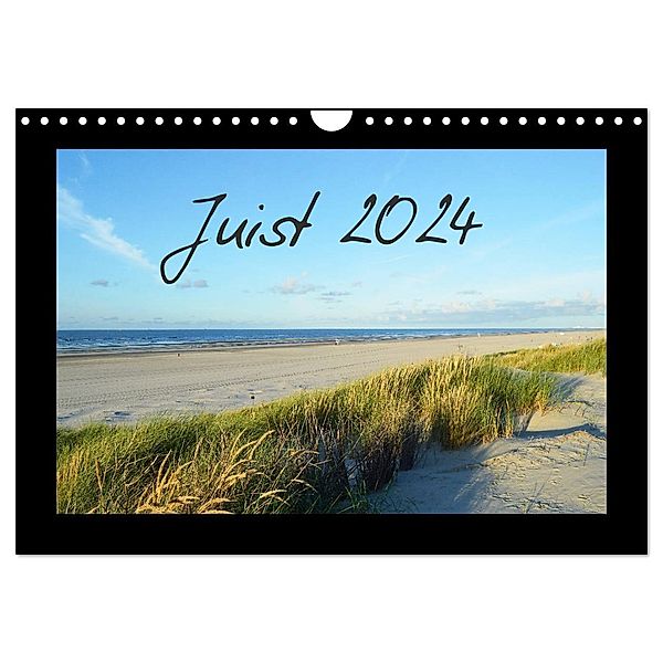 Juist - Insel im Wattenmeer (Wandkalender 2024 DIN A4 quer), CALVENDO Monatskalender, Sascha Stoll