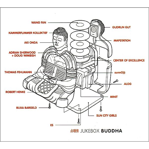 Jukebox Buddha, Diverse Interpreten