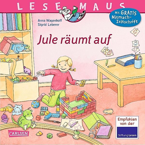 Jule räumt auf / Lesemaus Bd.145, Anna Wagenhoff