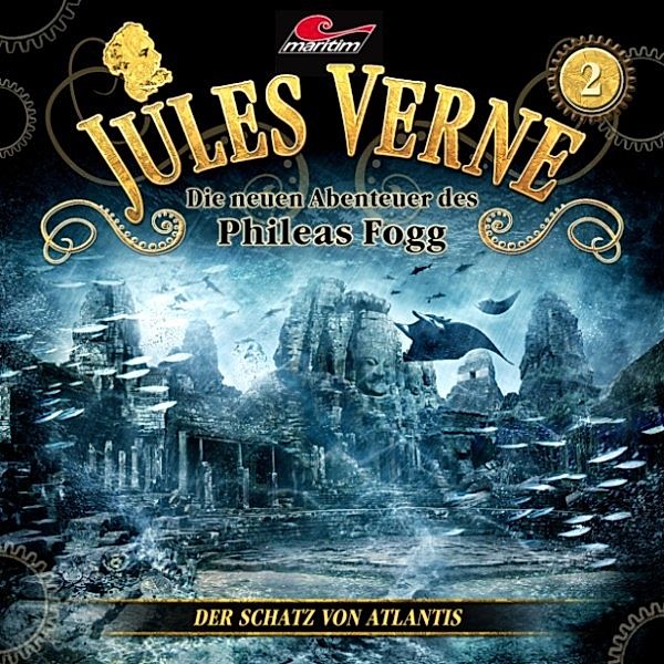 Jules Verne - 2 - Der Schatz von Atlantis, Jules Verne, Markus Topf, Dominik Ahrens