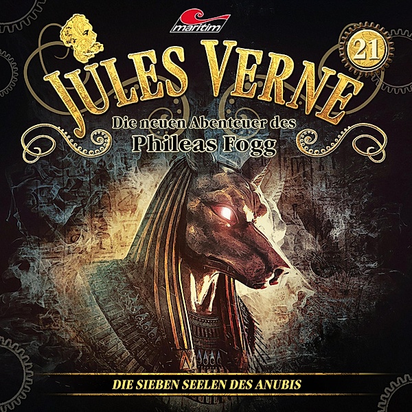 Jules Verne - 21 - Die sieben Seelen des Anubis, Marc Freund