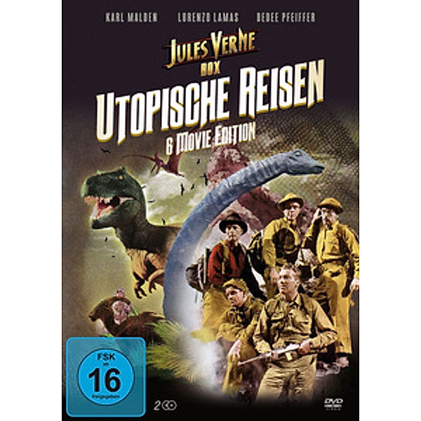 Jules Verne Box: Utopische Reisen - 6 Movie Edition, Cesar Romero, Hillary Brooke, Chick Chandler