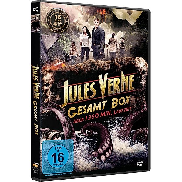 Jules Verne Gesamtbox, Jules Verne Gesamt Box, 4DVD