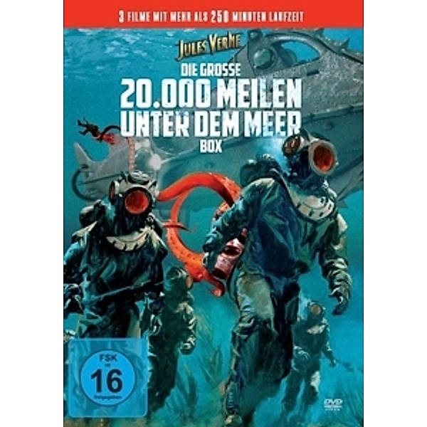 Jules Verne Klassiker-20.000 Meilen unter dem Me DVD-Box, Holubar,Bix Lamas
