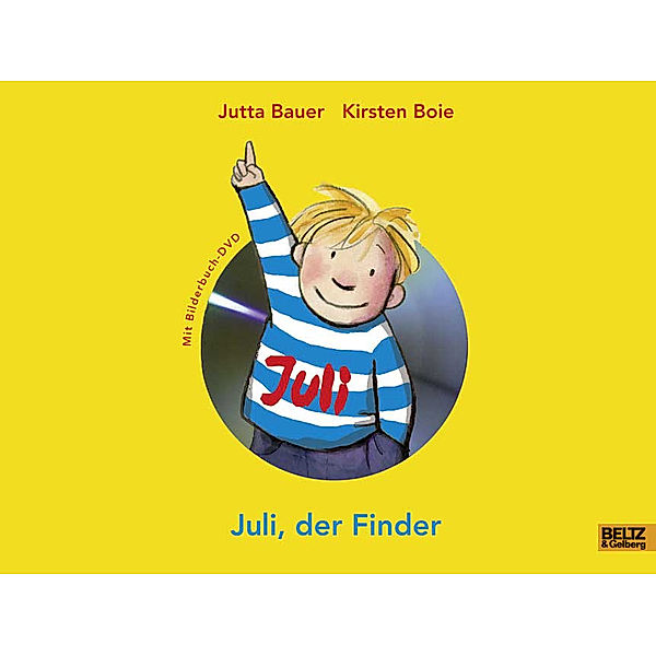 Juli, der Finder, m. Bilderbuch-DVD, Jutta Bauer, Kirsten Boie