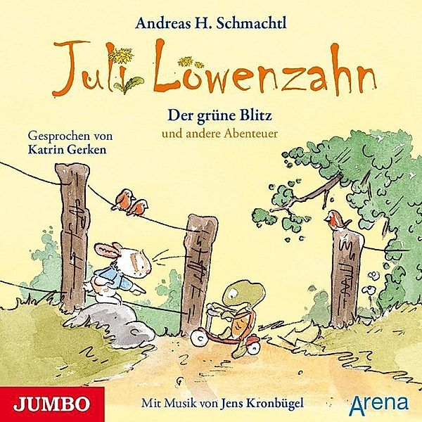 Juli Löwenzahn - Der grüne Blitz und andere Abenteuer,Audio-CD, Andreas H. Schmachtl