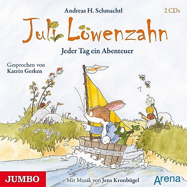 Juli Löwenzahn. Jeder Tag ein Abenteuer [1] & [2],2 Audio-CDs, Andreas H. Schmachtl