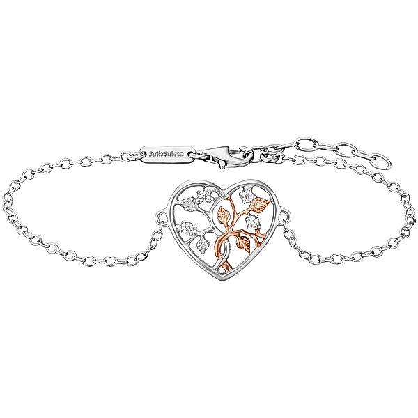 Julie Julsen Armband 925/- Sterling Silber Zirkonia 19cm Glänzend