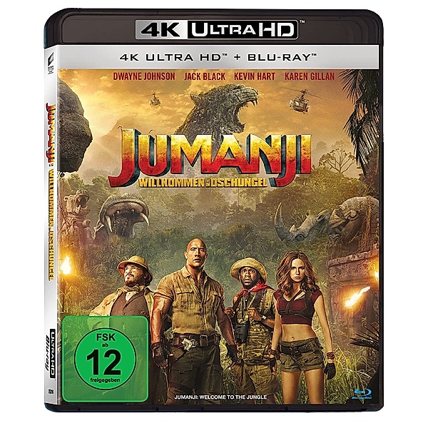 Jumanji: Willkommen im Dschungel (4K Ultra HD)