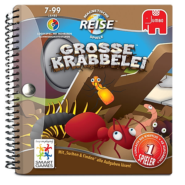 Jumbo Magnetische Reisespiele Große Krabbelei