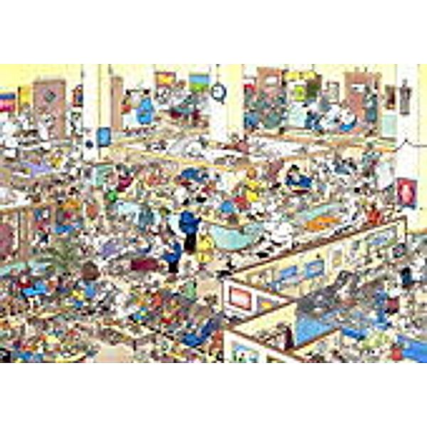 Jumbo Puzzle - Jan van Haasteren Gute Besserung, 1000 Teile, Jan Van Haasteren