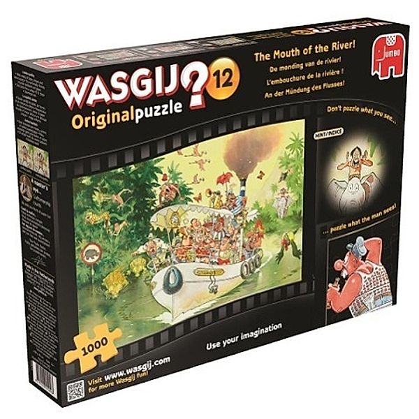 Jumbo Puzzle - WASGIJ? Original Die Flussmündung, 1000 Teile