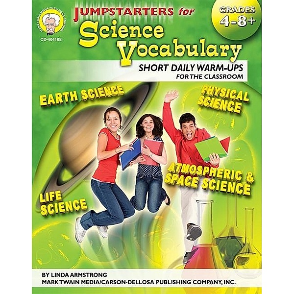 Jumpstarters for Science Vocabulary, Grades 4 - 8 / Jumpstarters, Linda Armstrong