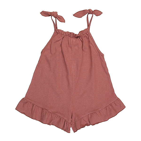 PLAY UP Jumpsuit AVEIRO mit Leinen in red clay