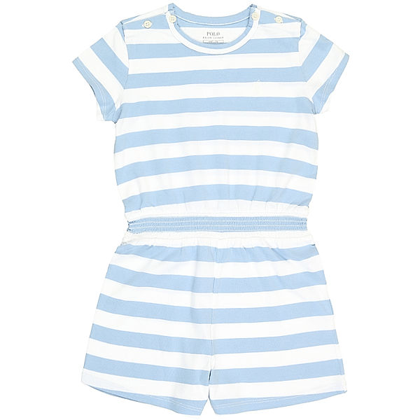 Polo Ralph Lauren Jumpsuit CORE gestreift in blau/weiss