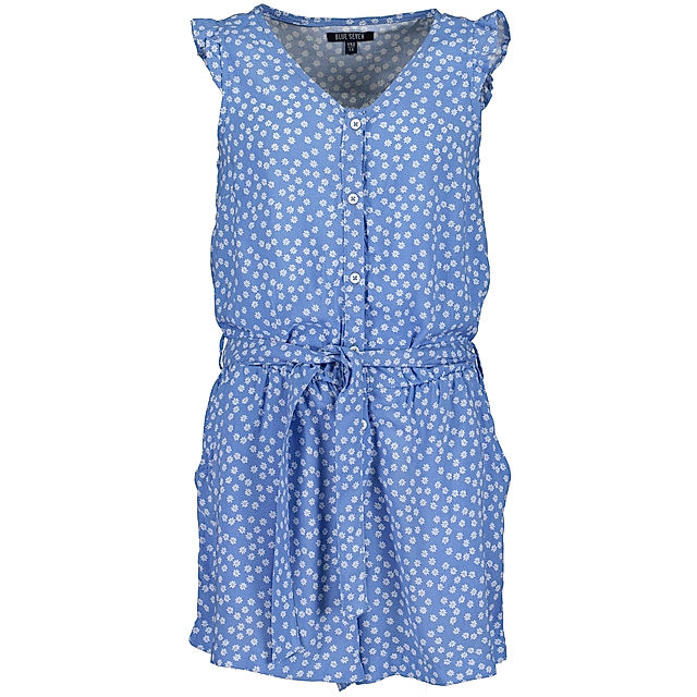 Jumpsuit FLEUR in mittelblau kaufen tausendkind.de