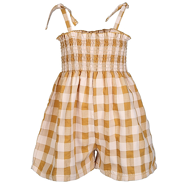 PLAY UP Jumpsuit VICHY CARO in lemongrass