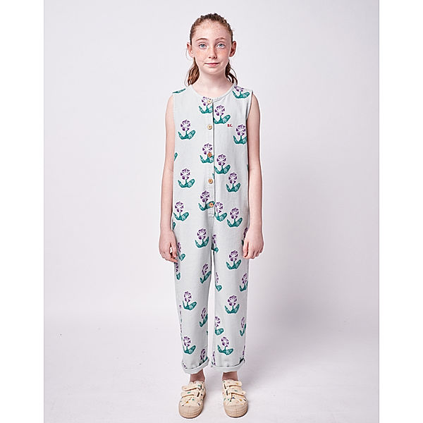 Bobo Choses Jumpsuit WALLFLOWERS in light grey