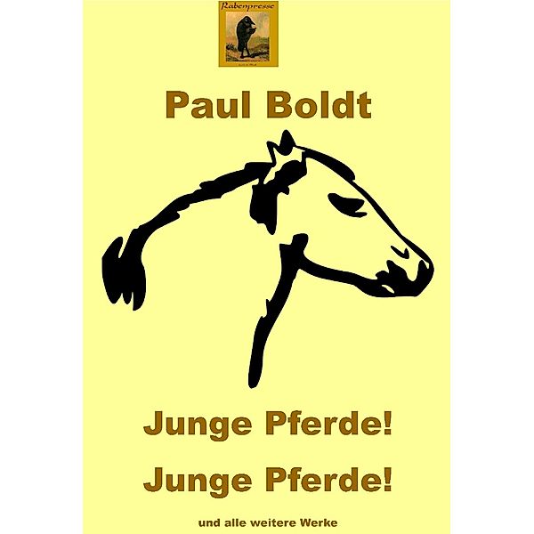 Junge Pferde! Junge Pferde!, Paul Boldt