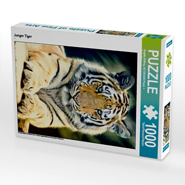 Junger Tiger (Puzzle), Angela Dölling