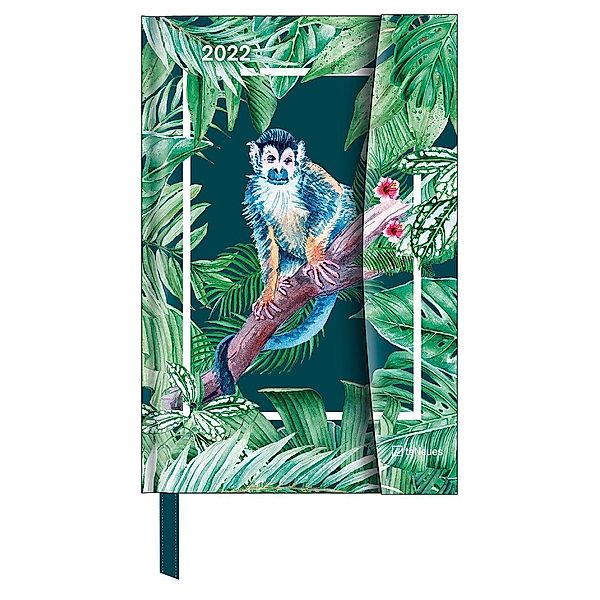 Jungle 2022 - Diary - Buchkalender - Taschenkalender - 10x15