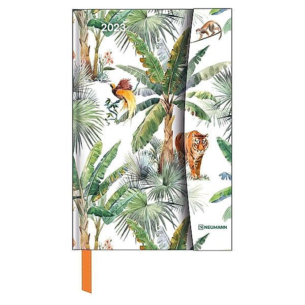 Jungle 2023 - Diary - Buchkalender - Taschenkalender - 10x15