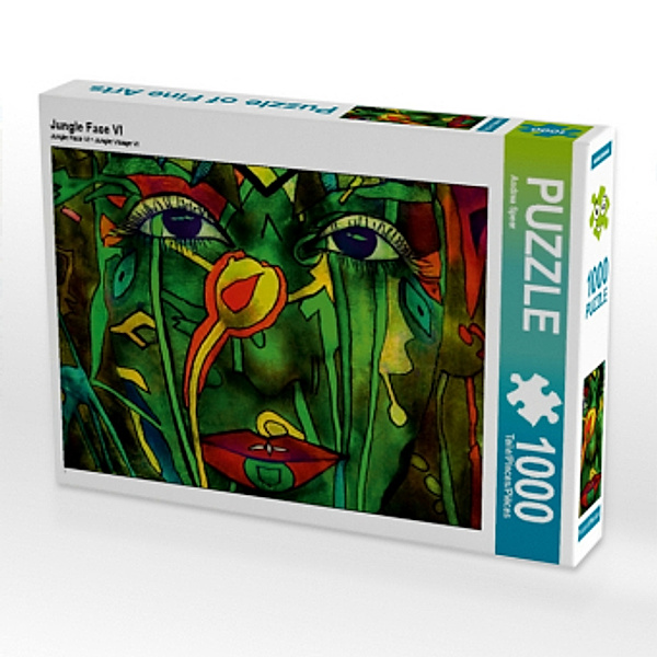 Jungle Face VI (Puzzle), Andrea Speer