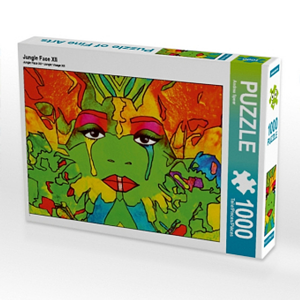 Jungle Face XII (Puzzle), Andrea Speer