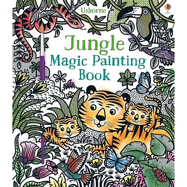 Jungle Magic Painting Book, Sam Taplin