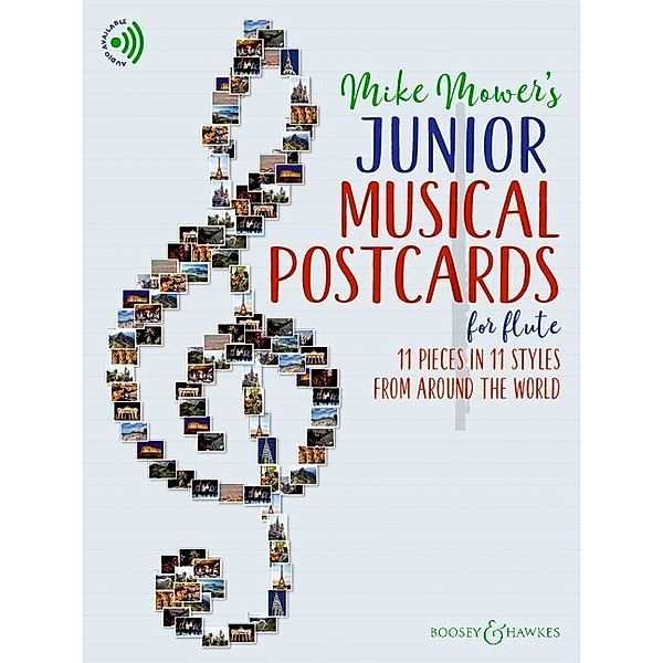 Junior Musical Postcards for Flute, Mike Mower