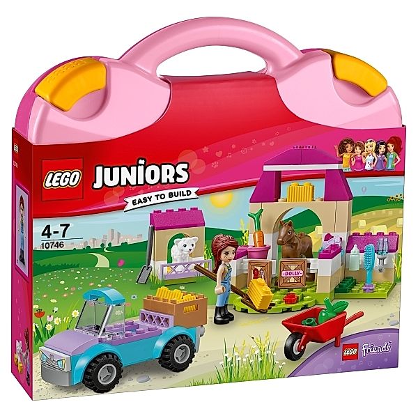 LEGO® Juniors Mias Pferdestall-Koffer