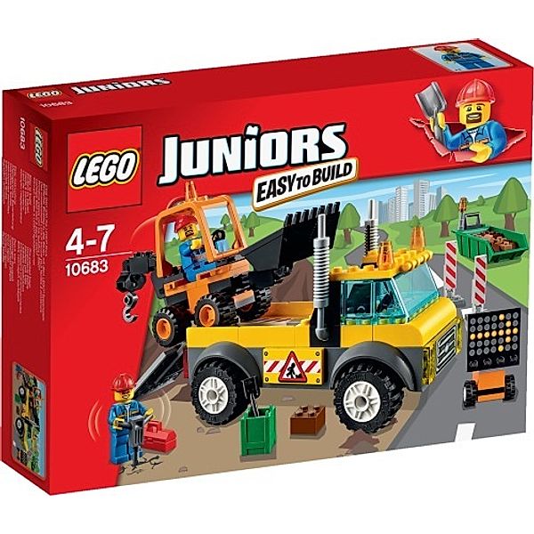 LEGO® Juniors Straßenbau Lastwagen