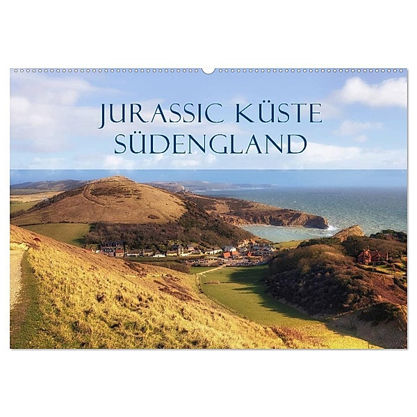Jurassic Küste - Südengland (Wandkalender 2024 DIN A2 quer), CALVENDO Monatskalender, Joana Kruse
