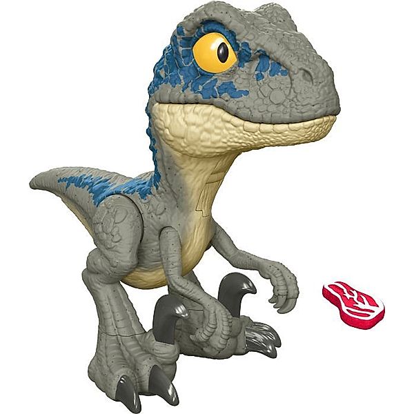 Mattel Jurassic World Mega Roar Velociraptor 'Blue'