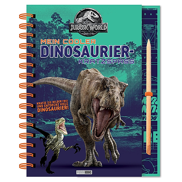 Jurassic World: Mein cooler Dinosaurier-Kratzspaß, Marilyn Easton