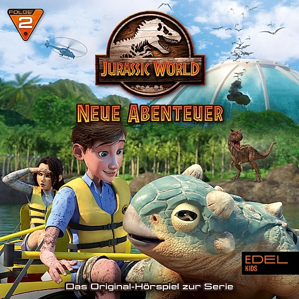 Jurassic World - Neue Abenteuer - 2 - Folge 2: Viehtrieb / Abgründe (Das Original-Hörspiel zur TV-Serie), Marcus Giersch