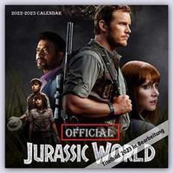 Jurassic World - Offizieller Kalender 2023, Danilo Promotion Ltd