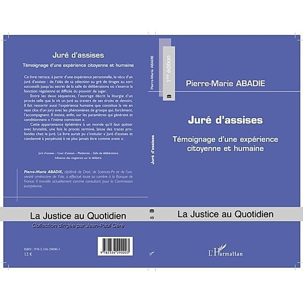 Jure d'assises / Hors-collection, Pierre-marie Abadie