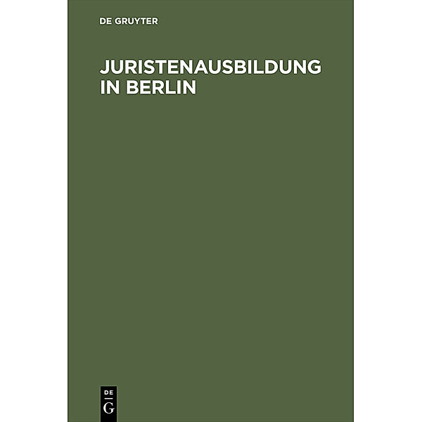 Juristenausbildung in Berlin, Manfred Herzig, Klaus Schach