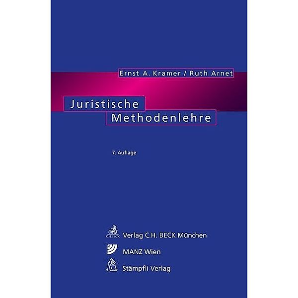 Juristische Methodenlehre, Ernst A. Kramer, Ruth Arnet