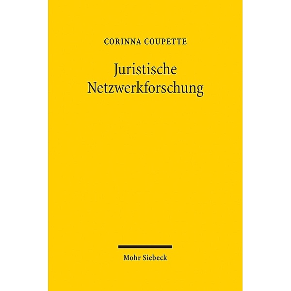 Juristische Netzwerkforschung, Corinna Coupette