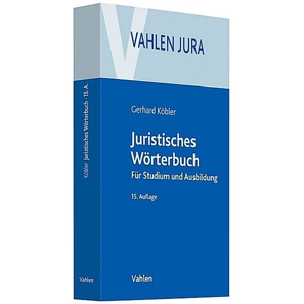 Juristisches Wörterbuch, Gerhard Köbler