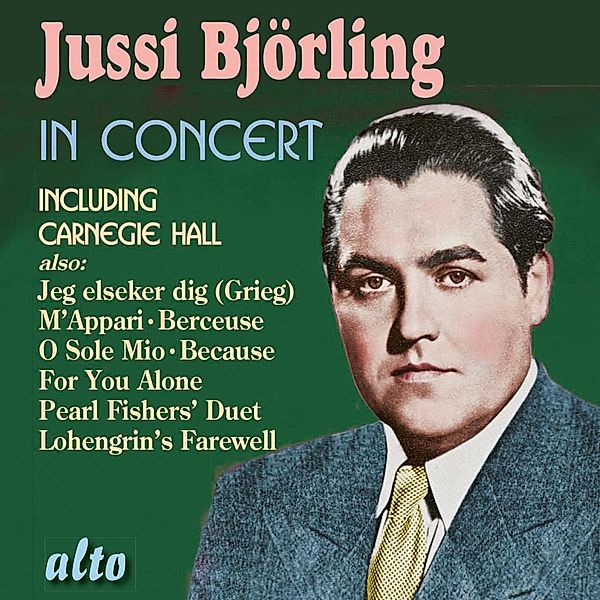 Jussi Björling: In Concert, Jussi Björling