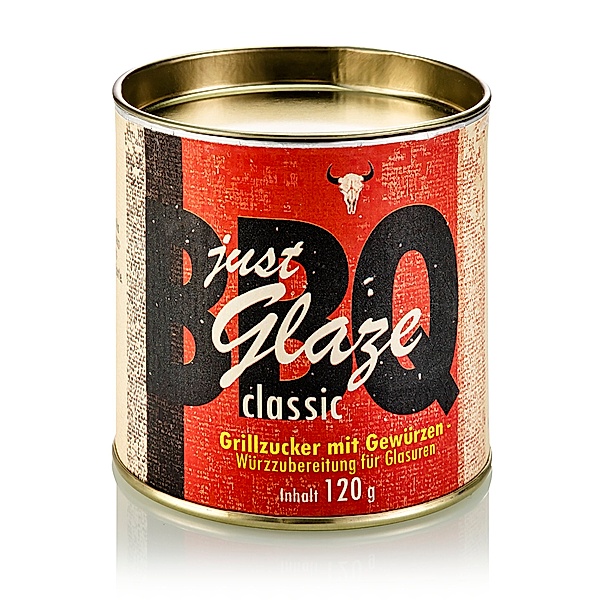 Just Glaze Bio Grillzucker (Kokosblütenzucker) mit BBQ Gewürzen (120g)