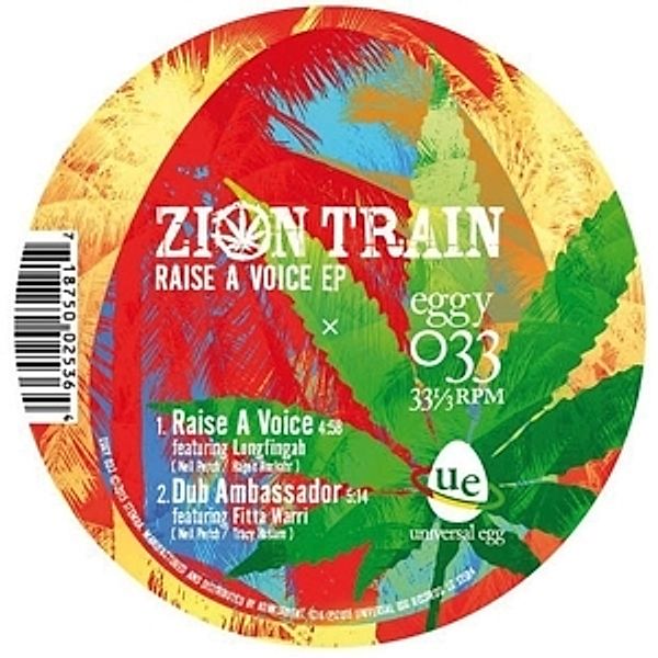 Just Say Who Ep (Vinyl), Zion Train