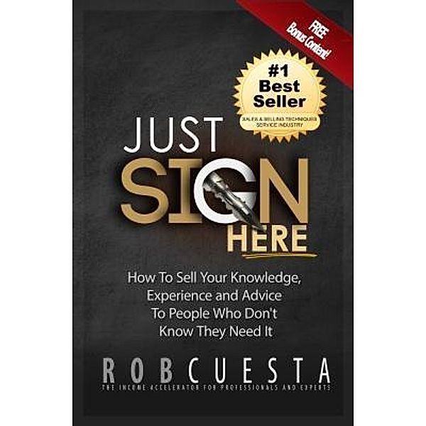 Just Sign Here / Brightflame Books, Rob Cuesta