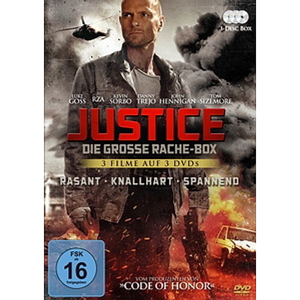 Justice - Die große Rache-Box, Diverse Interpreten