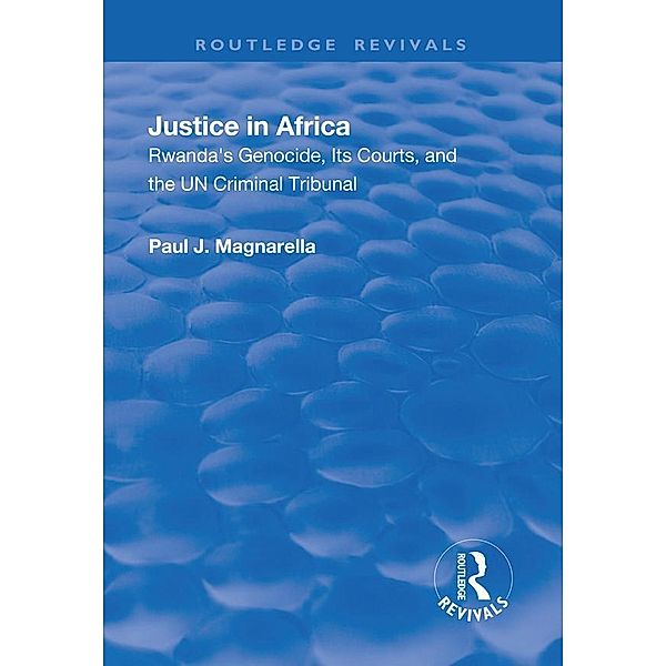 Justice in Africa, Paul J Magnarella
