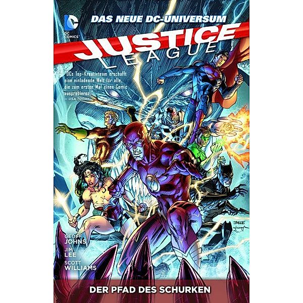 Justice League - Der Pfad des Schurken, Geoff Johns