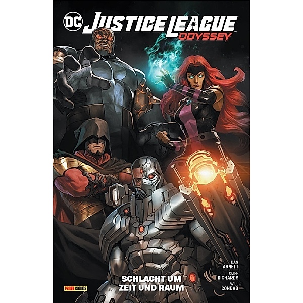 Justice League Odyssey - Schlacht um Zeit und Raum.Bd.4, Dan Abnett, Will Conrad, Cliff Richards